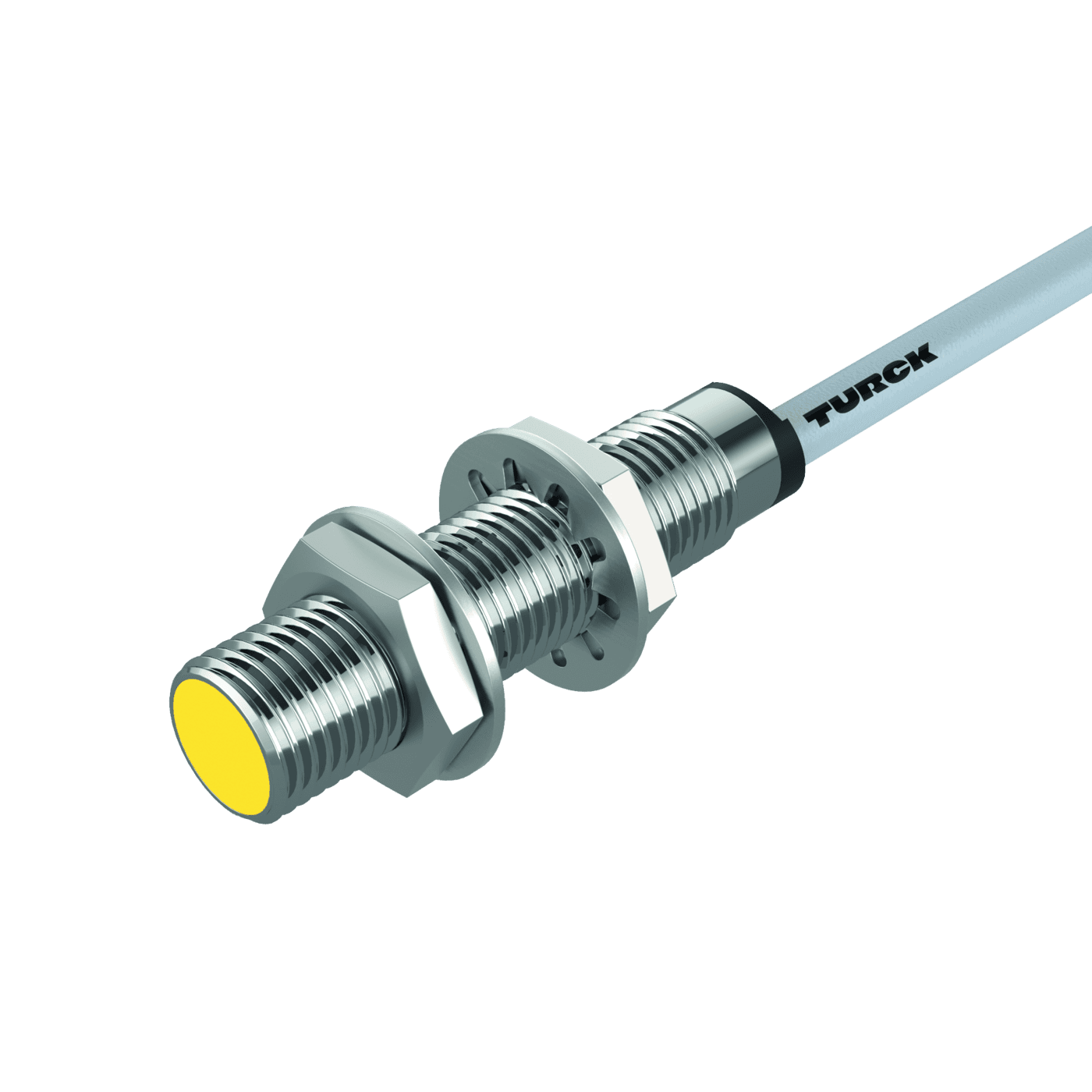 Sensor inductivo M18 no embebido 3mm PNP - código BI3UM18AP6X - Turck