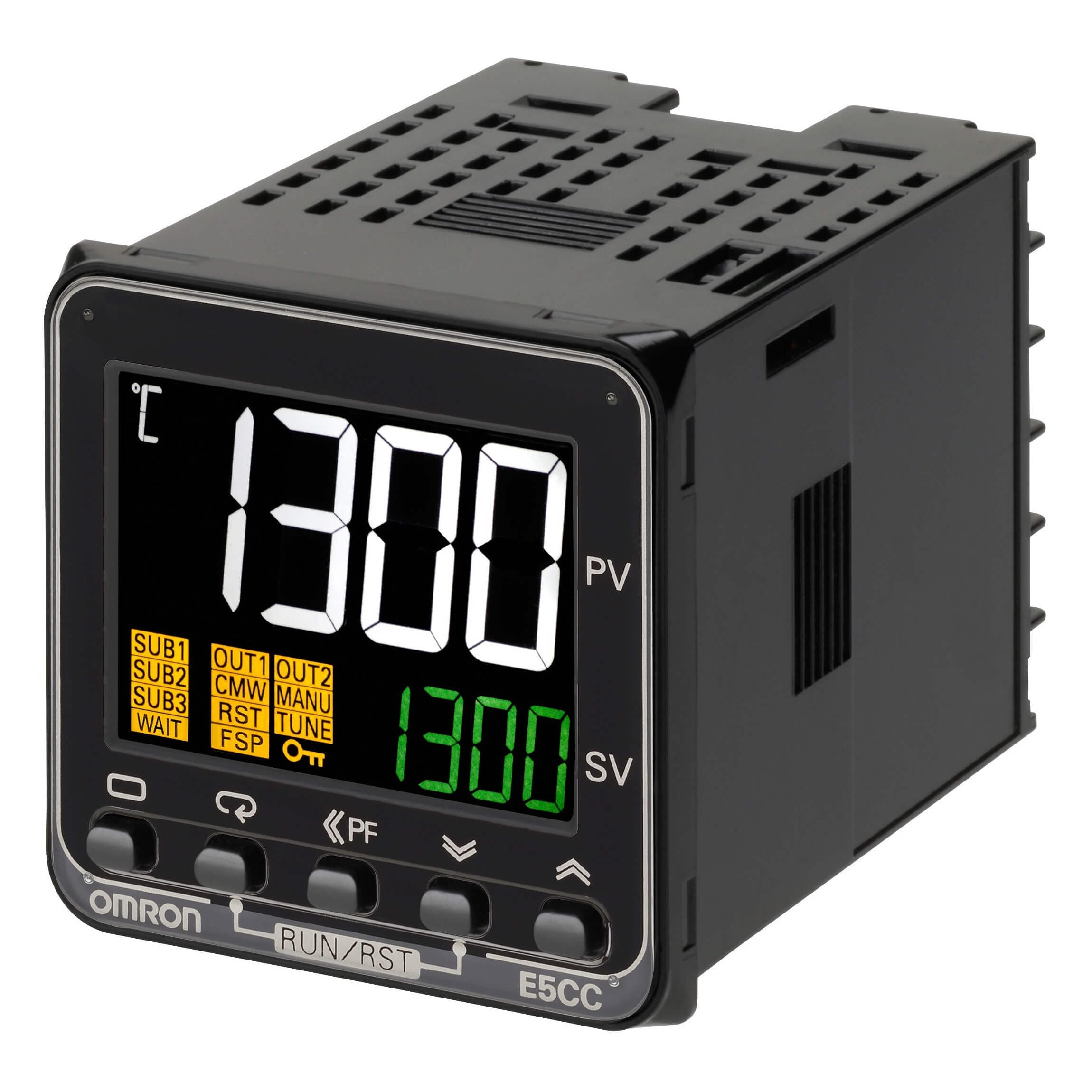 Controlador de temperatura digital E5CC - código E5CCQX3A5M000 - Omron