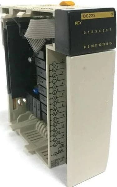 Módulo de salidas a relé CQM1-OC222 - código CQM10C222 - Omron