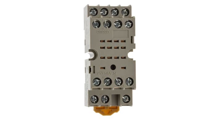 Zócalo para relé PYF14A - código PYF14A - Omron